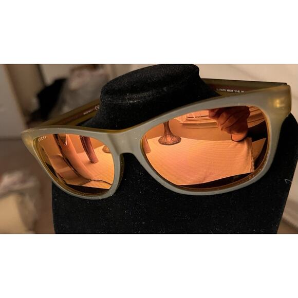 Gucci Yellow Multicolor Square Sunglasses GG 3735/F/S 57*16*140 main image 6